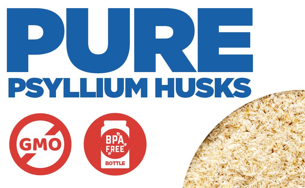 Yerba Prima Organic Psyllium Husk Powder 862g packaging side view