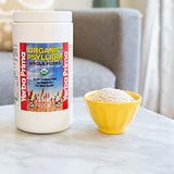 Yerba Prima Organic Psyllium Husk Powder 862g with a serving suggestion