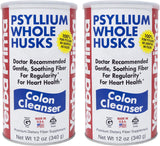 Yerba Prima Psyllium Husk 2 Bottle Value Pack front view