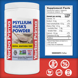 Yerba Prima Psyllium Powder 748g with measuring scoop