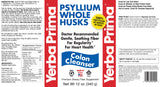 Yerba Prima Psyllium Whole Husks containers arranged on a kitchen counter