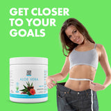 Yes You Can! Aloe Vera Drink Mix 118g with ice cubes