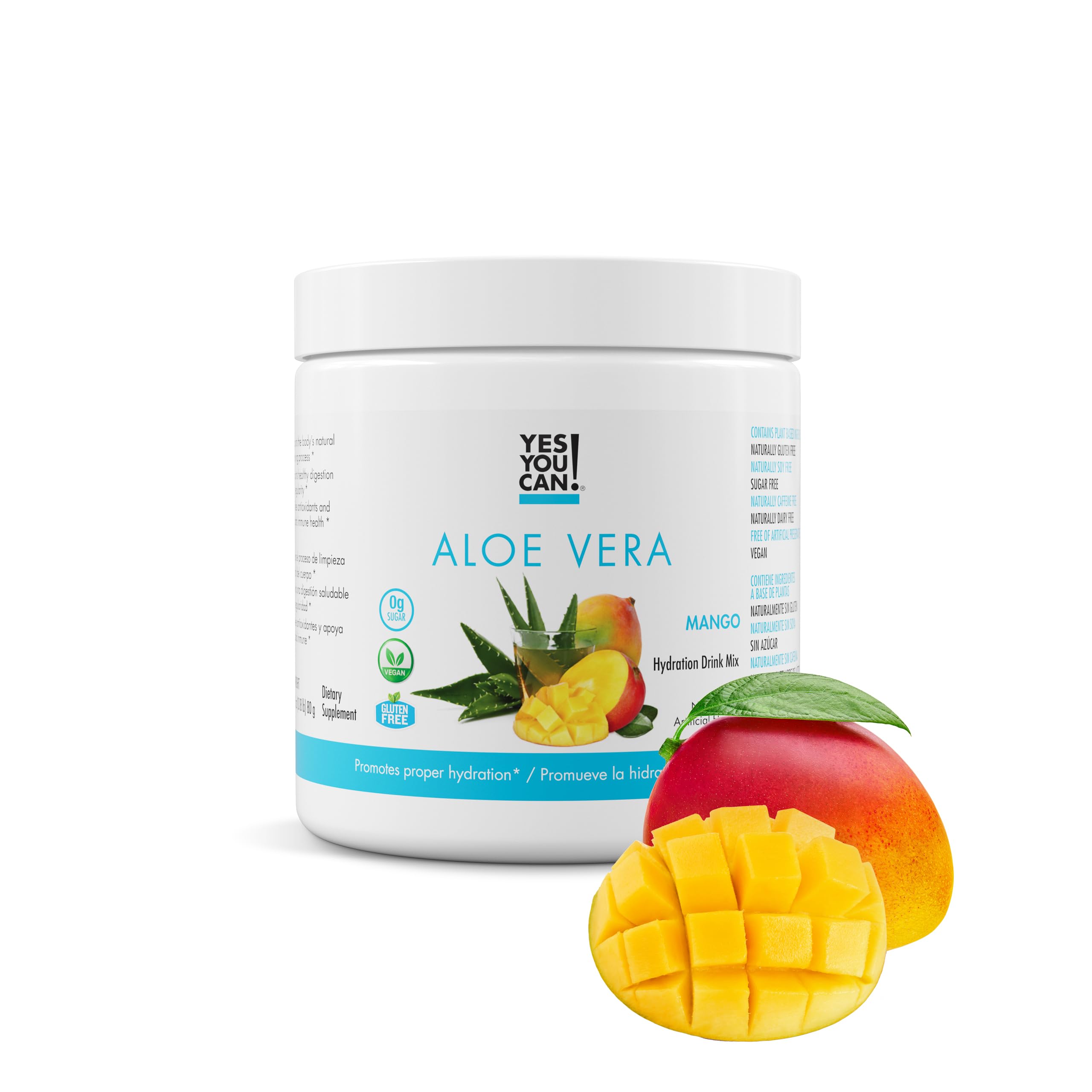Yes You Can! Aloe Vera Drink Mix 80g front view