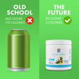 Yes You Can! Aloe Vera Drink Mix with ice cubes