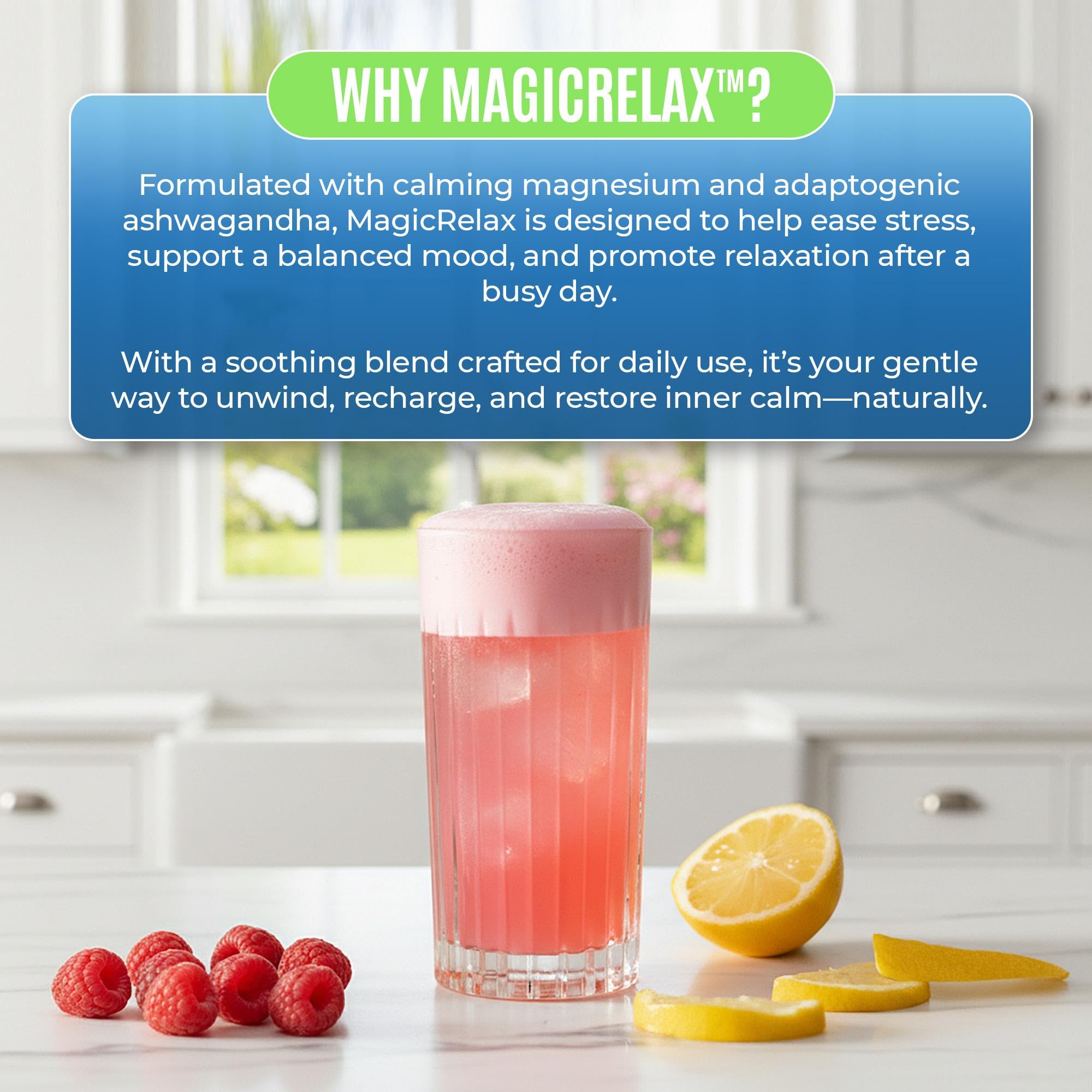 Yesnap Magnesium 8-in-1 Supplement back view