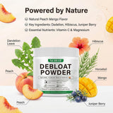 YFDSRF Prebiotic Powder mixed in a glass of water