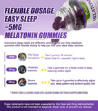 Yheso Sugar Free Melatonin Gummies 10mg ingredients list