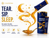 Yi Nutrition Melatonin Honey Stick with ginger extract close-up
