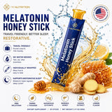 Yi Nutrition Melatonin Honey Sticks showing individual packets