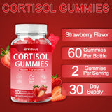 Yidout Cortisol Gummies Strawberry nutritional information
