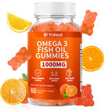 Yidout Omega-3 Fish Oil Gummies front view packaging