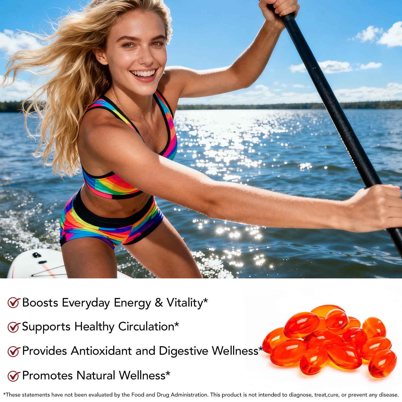YIEEGCM Cayenne Pepper Supplement displayed with other herbal supplements