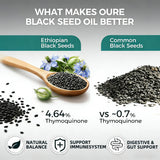 Yiishuiil Black Seed Oil Capsules bottle side view
