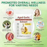 Yiishuiil Garlic Softgels 7500mg side view