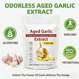Yiishuiil Garlic Softgels 7500mg softgel close-up
