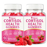 Yikecao Cortisol Gummies raspberry flavour front view