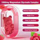 Yikecao Magnesium Gummies 1000mg ingredients list on packaging