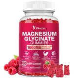 Yikecao Magnesium Gummies 1000mg raspberry flavour front view