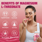 Yikecao Magnesium L-Threonate Gummies 1000MG raspberry gummies close-up