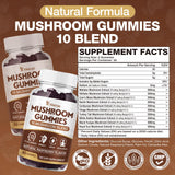 Yikecao Mushroom Gummies bottle with 60 gummies