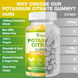 Yikecao Potassium Citrate Gummies 1500mg nutritional information