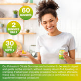 Yikecao Potassium Citrate Gummies nutritional information