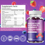 yirgnzu Magnesium Glycinate Gummies showing mixed berry flavour