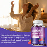yirgnzu Magnesium Glycinate Gummies side view of packaging