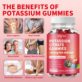 yirgnzu Potassium Gummies 1500mg side view of packaging