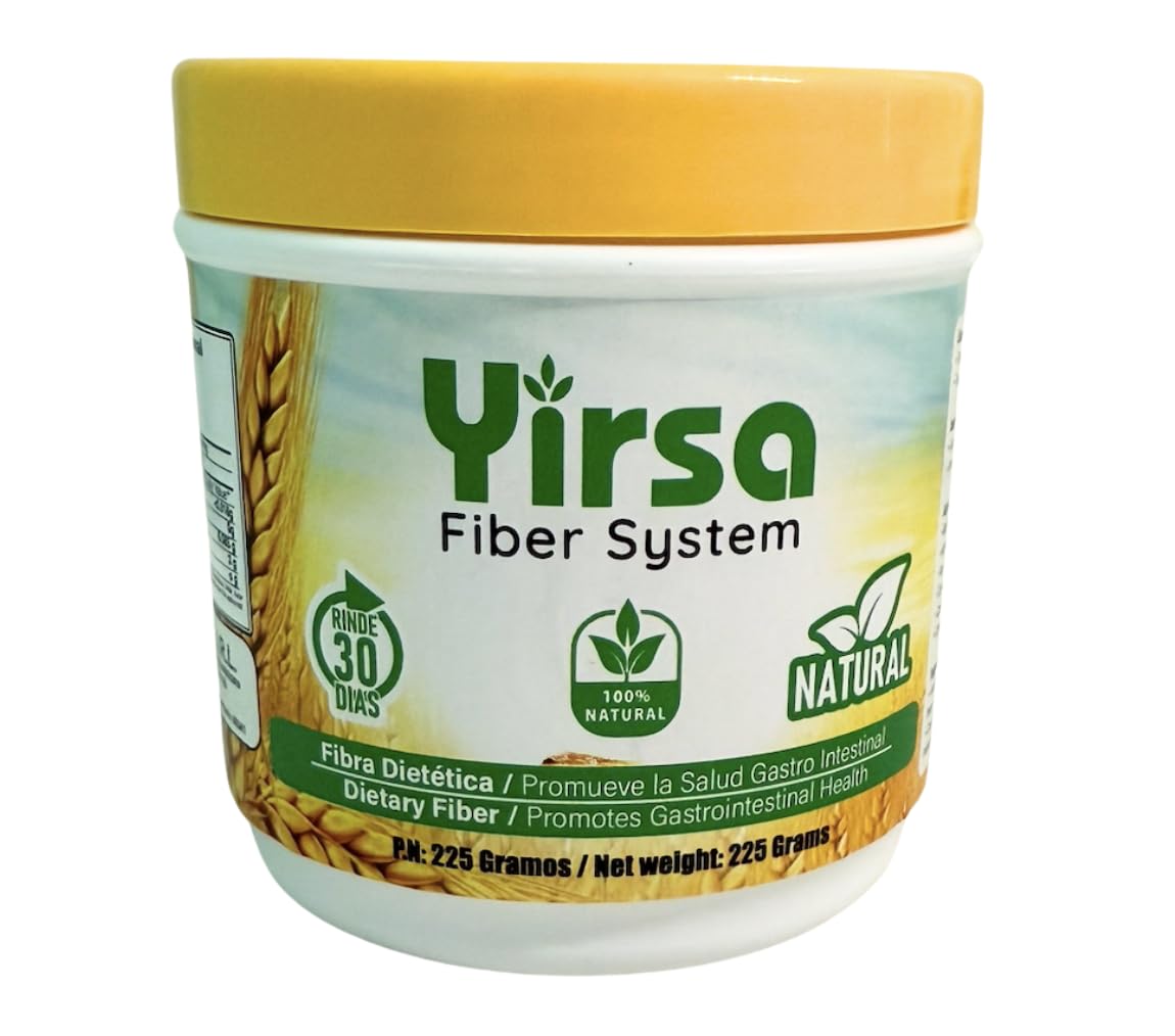 Yirsa Fiber System 225g dietary fiber supplement side view