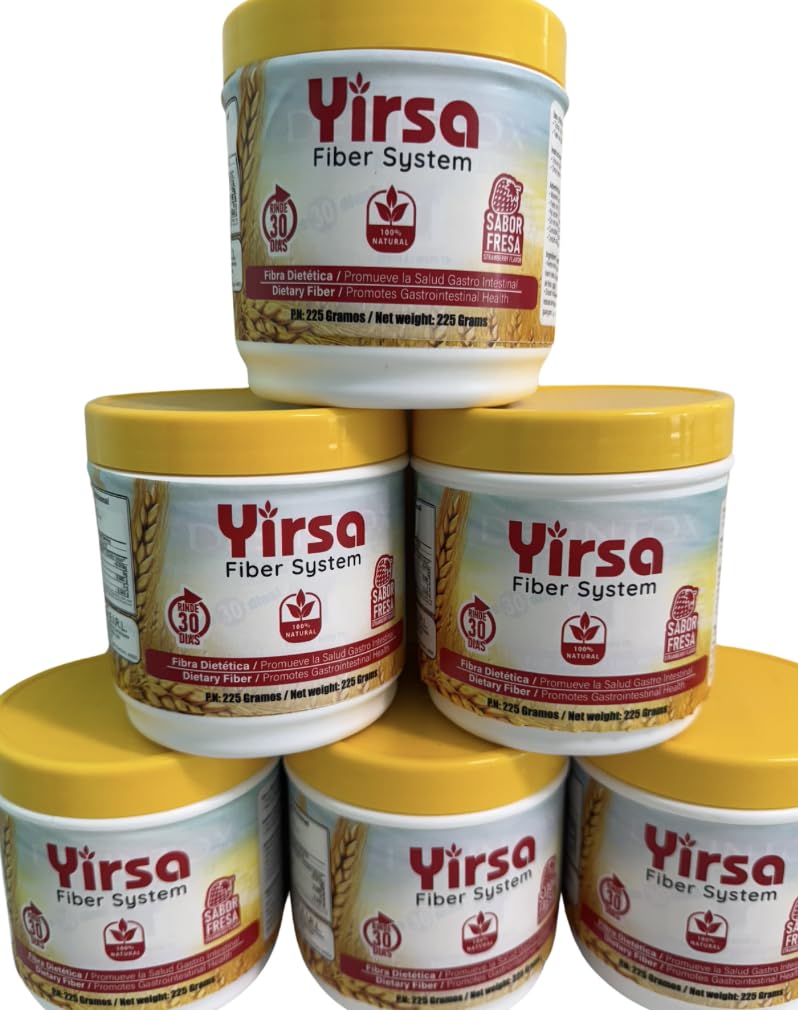 Yirsa Fiber System Dietary Fiber Supplement 225g side view