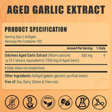 YLOTRE Aged Garlic Extract Capsules side view showing packaging