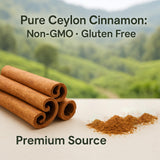 YLOTRE Ceylon Cinnamon Capsules 7200mg bottle with label