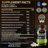 YMINGKJ Shilajit Capsules in a lifestyle setting