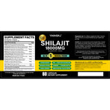 YMINGKJ Shilajit Capsules ingredients list