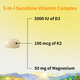 YMINGKJ Vitamin D3 & K2 softgels in a lifestyle setting