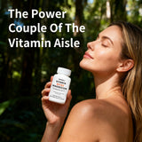 YMINGKJ Vitamin D3 & K2 softgels side view