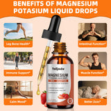 Ynlljmdw Magnesium Potassium Liquid Drops 60ml packaging side view
