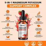 Ynlljmdw Magnesium Potassium Liquid Drops 60ml with dosage dropper