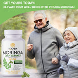 Yokaba Moringa Capsules with measuring spoon