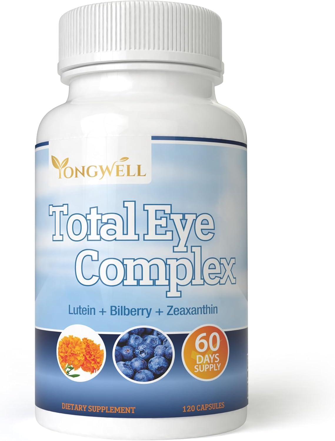 YongWell Extra Strength Bilberry Capsules front view