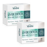 Yonrave Milk Thistle Liver Support Supplement 1500mg front view
