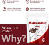 Yoqpoe Astaxanthin 12mg supplement back view
