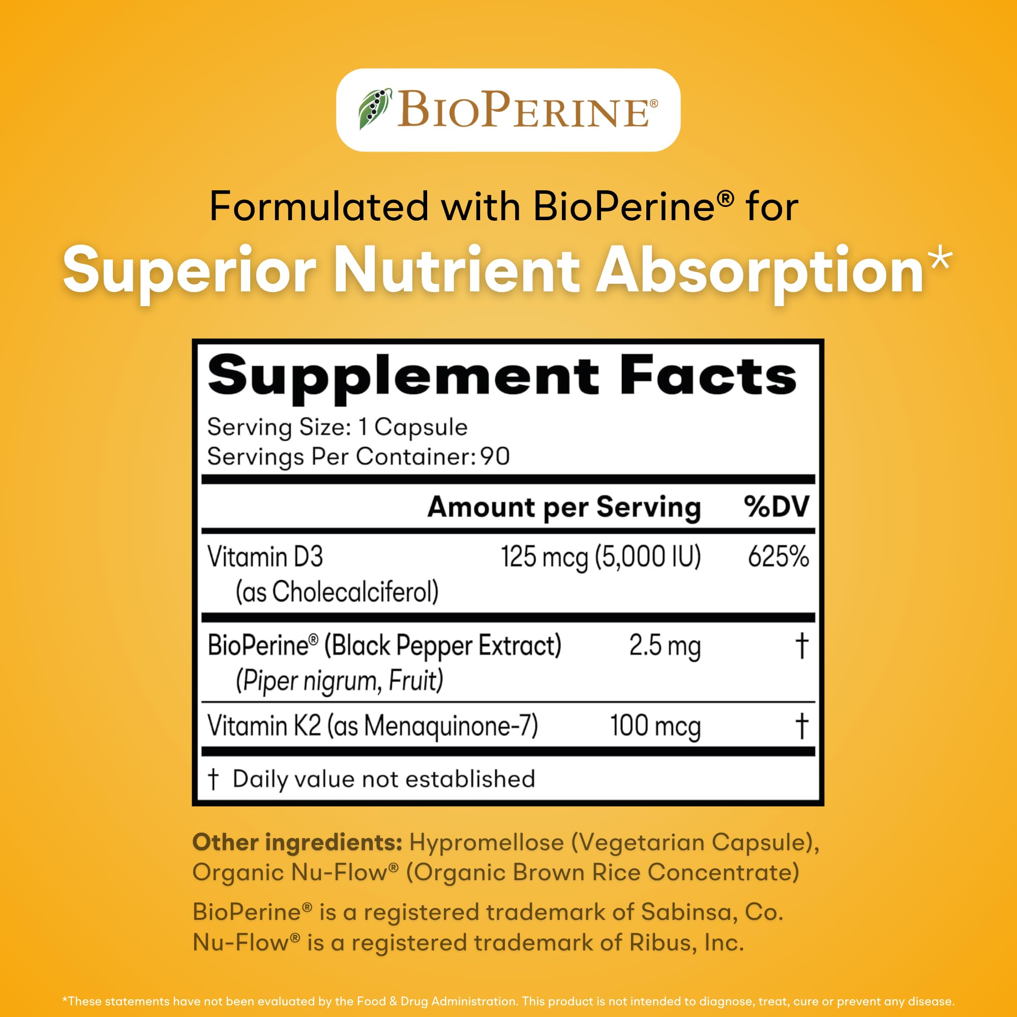You Vites D3 + K2 Supplement packaging