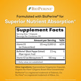 You Vites D3 + K2 Supplement packaging