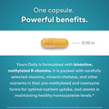 You Vites Methylated Multivitamin on a wooden table