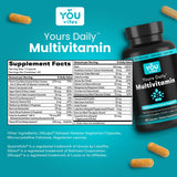 You Vites Methylated Multivitamin side view of bottle
