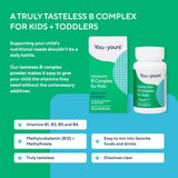 You+yours B Complex Powder for Kids powder texture close-up
