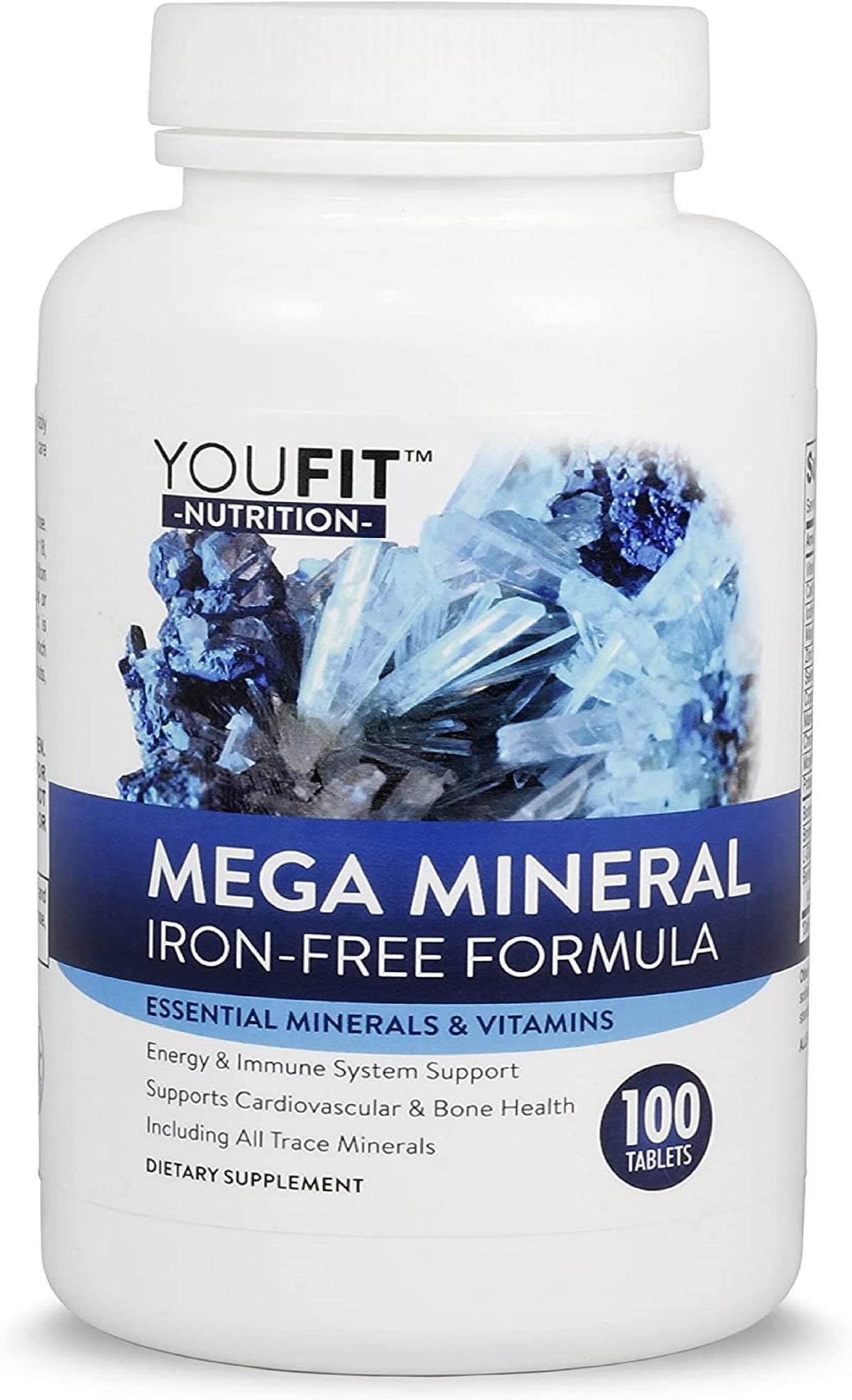 YouFit Nutrition Trace Minerals Supplement front view