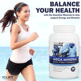YouFit Nutrition Trace Minerals Supplement with measuring scoop